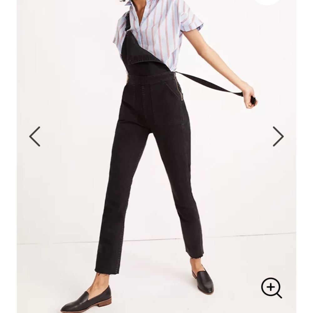 Madewell skinny overalls